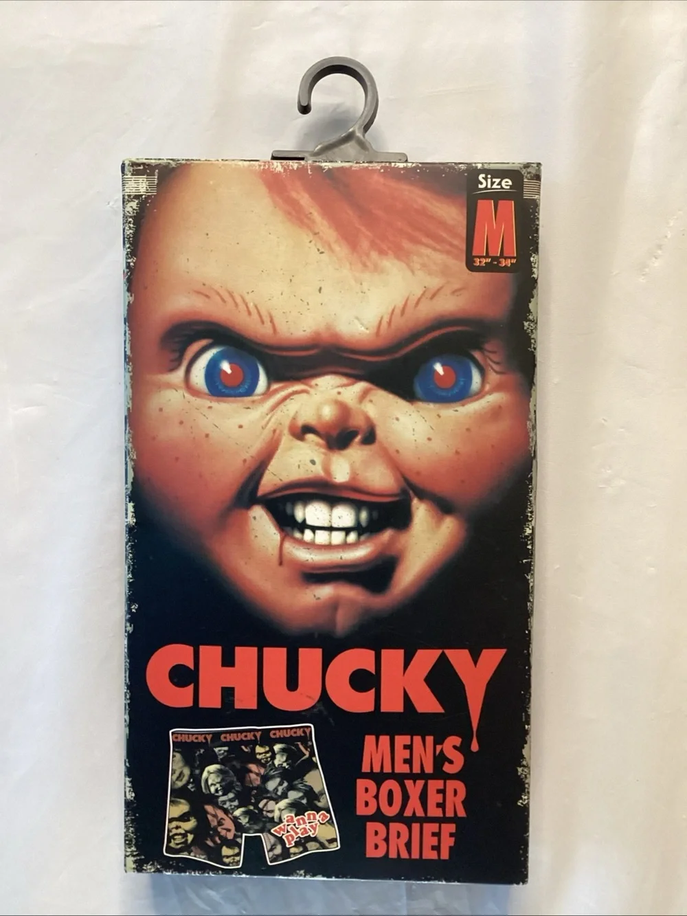 Chucky Men’s Boxer Briefs - Black Graphic